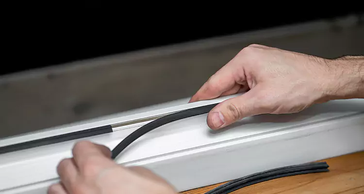 Garage Door Bottom Seal Repair in Town 'n' Country, FL