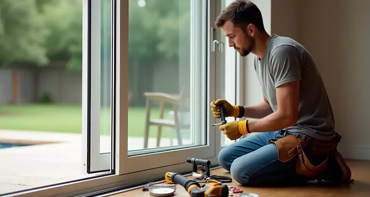 Sliding Glass Door Panel Repair in Town 'n' Country, FL