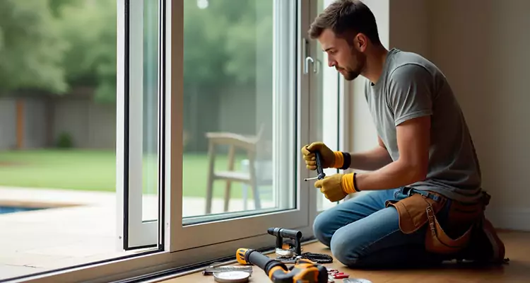 Squeaky Sliding Patio Doors in Town 'n' Country, FL