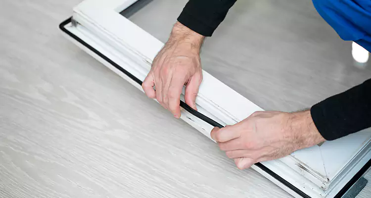 Garage Door Trim Seal Repair in Town 'n' Country, FL